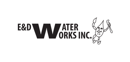 e&d water works inc logo