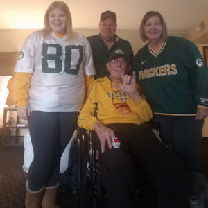 Hospice Patient Sees Packer Game in Wish Come True