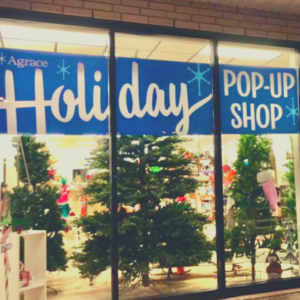 Agrace to open annual holiday decor pop-up