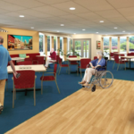 Artist's rendering of Gracie's Diner at the new Agrace Adult Day Center in Madison