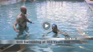 Wish granted: 102-year-old gets to swim again