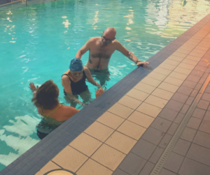 101-year-old woman gets wish granted to go swimming