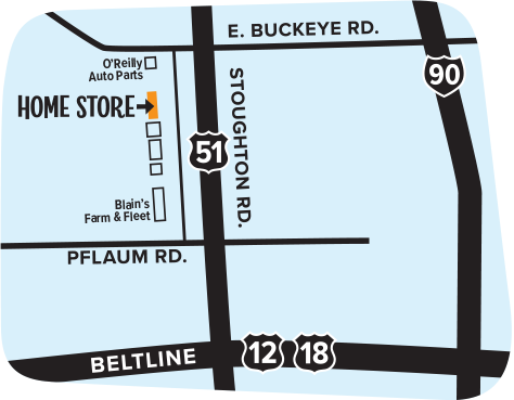 agrace homestore location map