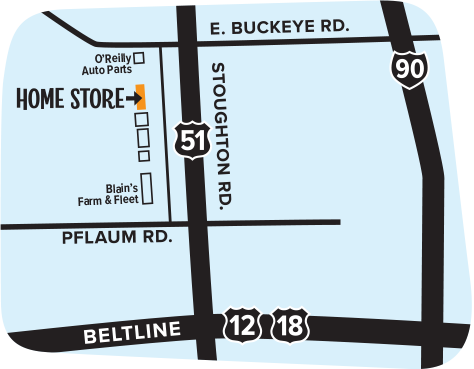 agrace homestore location map