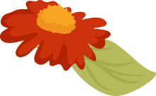 fall flower illustration