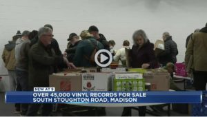 Vinyl collectors shop over 45,000 albums, all proceeds to support Wis. healthcare