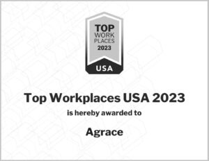 Agrace Receives 2023 Top Workplaces USA Award