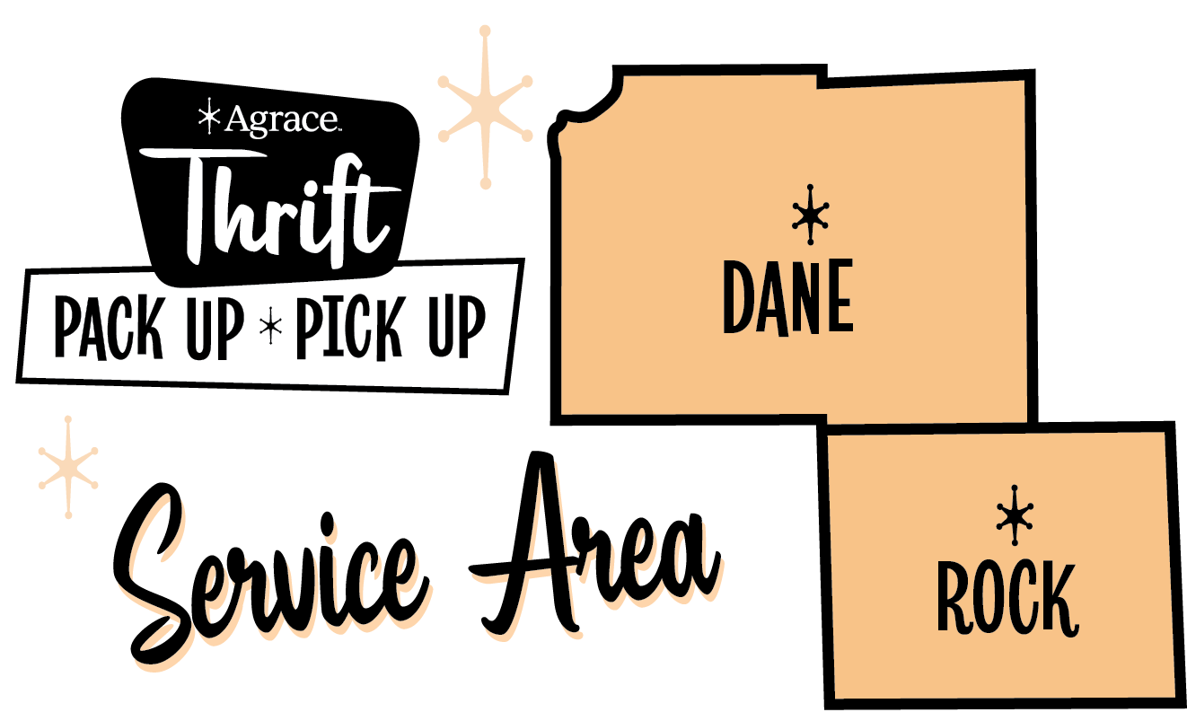 Agrace Thrift Stores | Resale Shops in Wisconsin | Madison and Janesville