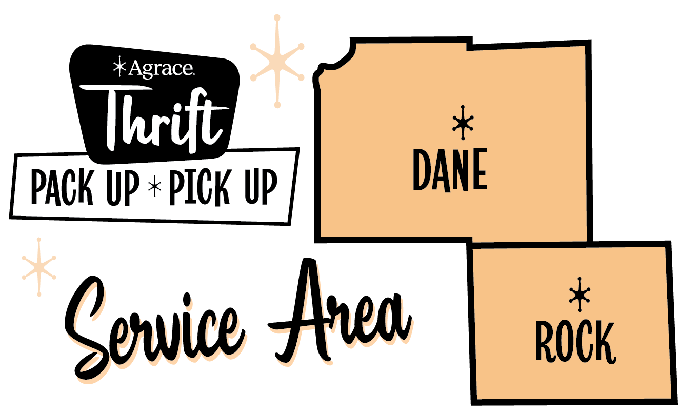 Agrace Thrift Stores | Resale Shops in Wisconsin | Madison and Janesville