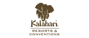 Kalahari Logo with elephant graphic