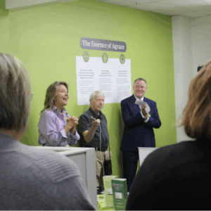 Agrace hospice care office celebrates opening of La Crosse location with ribbon cutting