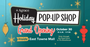 Agrace Thrift Holiday Shop Will ‘Pop Up’ October 30